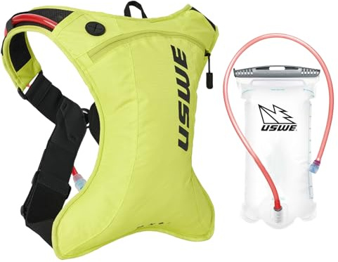 USWE Outlander Moto Trinkrucksack, Laufen, Wandern, Trinkrucksack mit Wasserblase, Hydropack für Damen und Herren, Rucksackausrüstung und Ausrüstung für Radfahren, MTB