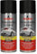 NIGRIN Lackspray, 400 ml, mattschwarzer Autolack, hitzebeständig, schützt Motor und Auspuff vor Rost, schnell trocknend, schwarz (Packung mit 2)