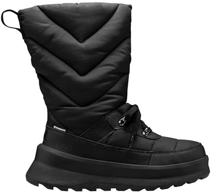 Helly-Hansen Aspen Boot - Women's Insulated Waterproof Footwear, Ideal for Cold Weather, Stylish and Durable Winter Choice, 990 Black/Black, 7.5 UK