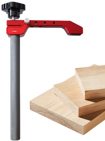 Schraubzwinge für Holzbearbeitung, verstellbarer Spanner für Presse – Schnellnivellierer für Schranktüren | für Tischbank, Handwerk, und Lochplatte