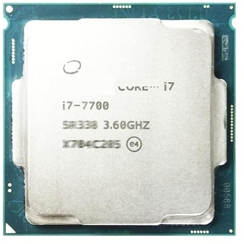 Processore CPU C-ore i7-7700 3,6 GHz Quad-C-ore a otto thread 8M 65W LGA 1151