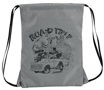 Burton Erwachsene Cinch Bag Gymbag, Grey Heather, 45 x 40 x 0.5 cm