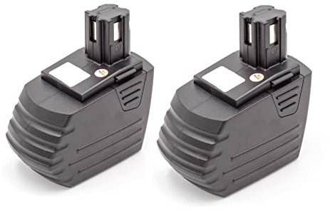 vhbw 2X Batterie Remplacement pour Hilti SFB150, SFB155, SFB150A, SFB151 pour Outil électrique (1500 mAh, NiMH, 15,6 V)