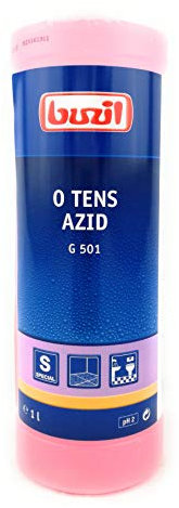 Buzil G501 O-Tens Azid tensidfreier Feinsteinzeugreiniger sauer 1 Liter