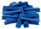 Lantelme 100 Stück Montagekeile Set Kunststoff Blau mit Steigung 1 bis 15mm | Keile für Möbel Bau Fenster Türmontage | Robuste Türkeile Türrahmen Fensterkeile | Kunststoffkeile für präzise Montagen