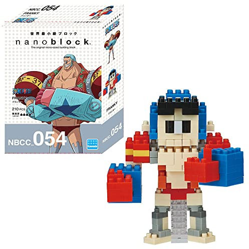 nanoblock NBCC054 ONE Piece NBCC-054 Franky Spielzeug, Multi