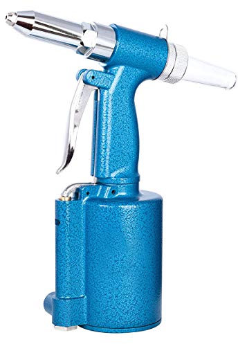 Remachadora neumática, Remachadora de aire comprimido, Remachadora de pistola ciega neumática, 2,4 mm-5,0 mm, ideal para chapa, trabajo en la industria automotriz, conductos