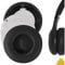 Geekria QuickFit Protein Leather Replacement Ear Pads for JBL E35, E45bt, E45, C45BT Headphones Ear Cushions, Headset Earpads, Ear Cups Repair Parts (Black)