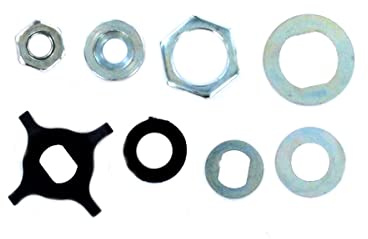 Mutter + Unterlegscheibe + Feder für Variomatik Cyclo anpassbar Peugeot 103 mvl, SP