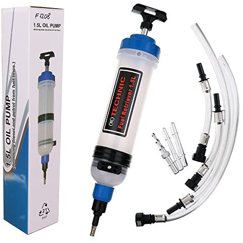 Pompe manuelle Seringue 1.5L d'aspiration d'huile & De Remplissage