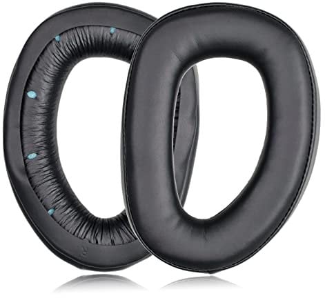 JHZZWJ Ersatz Ohrpolster für Durchmesser Sennheiser GSP 370, Sennheiser GSP 350, GSP 303, GSP 302, GSP 301 and GSP 300 Ohrpolster aus Kunst Leder