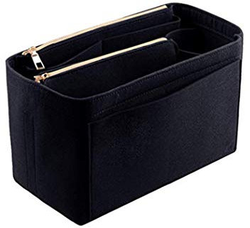 YXBQueen Filz Handtasche Organizer Bag in Bag Innentaschen für Handtaschen Organizer für Speedy Neverfull Taschenorganizer Filz mit Kreditkartenetui Handtaschen Organizer für Handtaschen