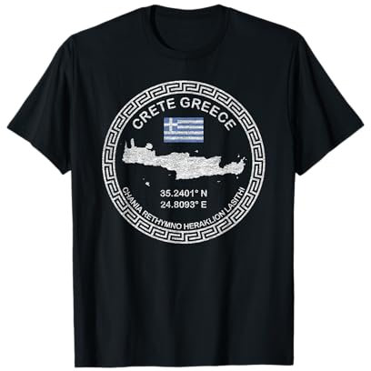 Kreta Griechenland Chania Heraklion Rethymno Lasithi Kreta T-Shirt
