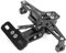 VOIV Kennzeichenhalter Rahmen Motorrad Kennzeichenhalter Halterung Mit -Licht Verstellbar Für - Bws R25 R3 Mt03 Msx