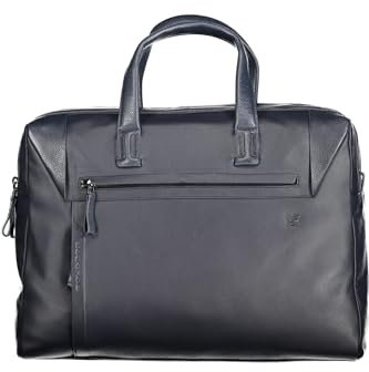 PIQUADRO Pan Cartella a due manici in pelle porta PC 15.6 a due scomparti