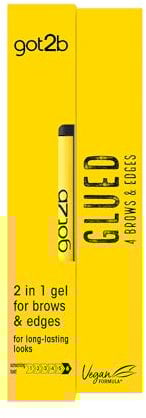 Got2b Augenbrauen-Fixiergel und Babyhairs, Faserbürste, 16 ml
