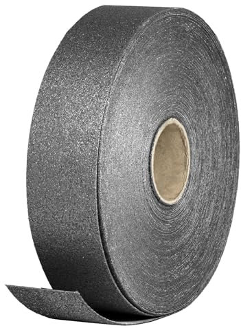 Graphitbelag Graphit-Gleitgewebe für Bandschleifer Schleifmaschinen | Breite & Länge wählbar: Breite: 100 mm | Länge: 0,5 m