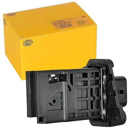 HELLA 8ET 358 166-501 Luftmassenmesser - 4-polig - geschraubt | Kompatibel mit: JEEP CHEROKEE