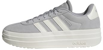 adidas Women's VL Court Bold Shoes, Grey Two/Off White/Core White, 4.5 UK