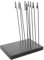 SHINEOFI 1ensemble Base De Support Pour Peinture De Maquette Avec Clips De Coloration Outils De Modélisme Pour Aérographe Séchage Facile Des Modèles De Clips