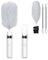 2-in-1 Spolverino Elettrico & aspirapolvere portatile, Spazzola elettrica Rotante mini aspirapolvere per auto senza fili per Pulire casa, ufficio, Auto (Bianco)