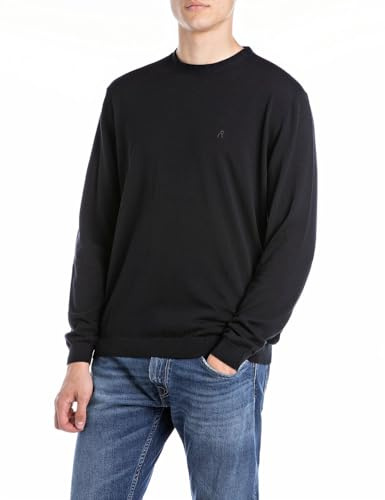 Replay Herren Pullover aus Baumwolle