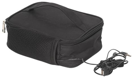 Meal Heating Pouch - Rechargeable Lunch Heater, Food Warming Tote | Portable Food Warmer Bag with Charging Cord, Insulated Meal Carrier, Compact Thermal Lunch Carrier for Daily Commutes Workplaces