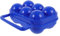 PAMINGONO Box Camping Egg Holder Pp Egg Container Refrigerator Organizer Hiking Eggs Holder Blue