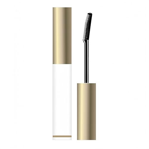 Schwarzer (Wimperntusche) Mascara Primer mit Kammbürste – Volumierend, Verlängernd, Natürlicher Look, Lang Haltend, Schmierfest, Klumpenfrei, Wasserfest – Augen-Make-up