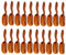 NOLITOY 30 Pièces Outils de Jardinage cuillère à Terre Usine thé Succulent Mini Pelle pour Plantes cuillères à café pelles de Jardin pour la Plantation pelles de Jardin pour Creuser Rouge