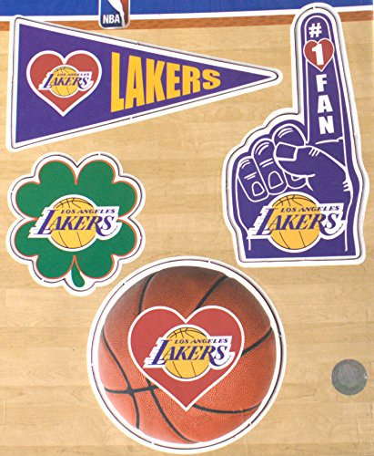 La Lakers 4 Stück Magnet Set
