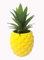 Pretty Home Künstliche Sukkulenten aus Porzellan, 19,8 cm, künstliche Pflanzen, Ananas, Ananas (gelb), für Zuhause, Zimmer, Büro, Tischdekoration, Küchenzubehör, für drinnen und draußen