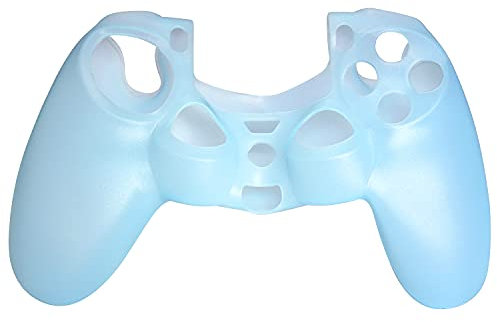OSTENT Custodia morbida per custodia protettiva in gel di silicone Custodia morbida compatibile per controller Sony PS4 - Colore azzurro