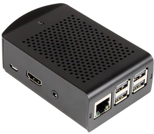 Joy-IT rb-alucase+06 SBC-Gehaeuse Passend Fuer (Entwicklungskits): Raspberry Pi mit Befestigungslasc