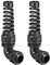 sourcing map M20 Cable Gland 90 Degree Waterproof IP68 Nylon Joint Adjustable Locknut with Strain Relief for 9mm-14mm Dia Cable Wire, 2 Pcs