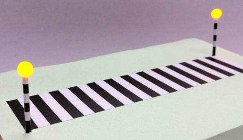 Gaugemaster GM394 N Scale Zebra Crossing Road Markings
