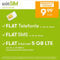 winSIM Handytarif z.B. Allnet Flat 5 GB – (Flat Internet 5G 5 GB, Flat Telefonie, Flat SMS und Flat EU-Ausland, 9,99 Euro/Monat, monatlich kündbar) oder andere Tarife