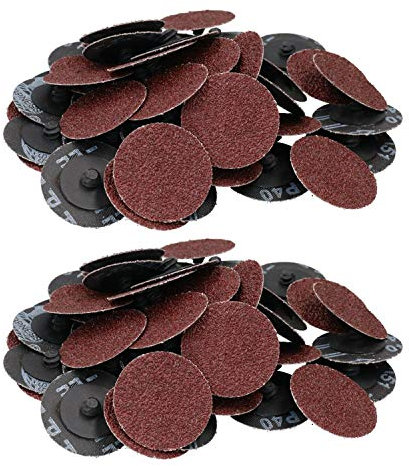Schleifscheiben, grob, 50 mm, 40 Körnungen, 100 Stück