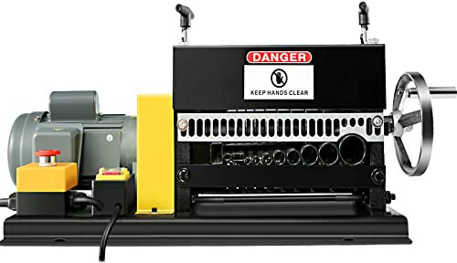 VEVOR Pelacables Eléctrico (Automática), Máquina Pelacables de Metal Chatarra de Cobre, Pelacable Eléctrico Automático, Pelacable Portátil, Máquina para el Reciclaje de Chatarra de Cobre (WRA35)