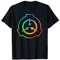 Rainbow logo secure contain protect scp foundation T-Shirt
