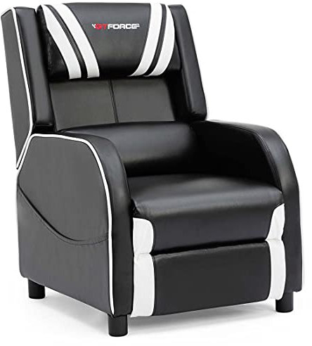 GTFORCE RANGER S FAUX LEATHER GAMING RECLINER ARMCHAIR SOFA RECLINING CINEMA CHAIR