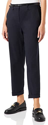 s.Oliver BLACK LABEL Damen 150.11.899.18.180.2111820 Pants, Dark Navy, 36