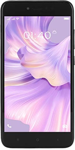 Smartphone Android Sbloccato, Telefono Cellulare HD da 5,5 Pollici, RAM 2 GB Rom 16 GB per Smartphone Android, Doppia Scheda 4G LTE Dual Standby Cellulare Ultra Sottile(Nero)
