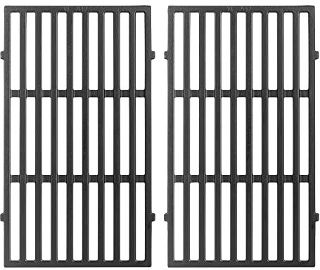 GIRXZYBX 7637 44,5 CM Grille Cuisson pour Weber Spirit I & II 200, Spirit 200 E-210, E-220, S-210, S-220 (Boutons de Commande Avant), Fonte Pièces de Rechange Grille pour Weber 64815 67022