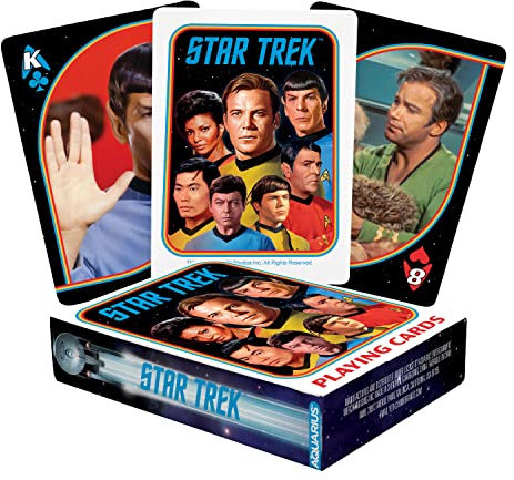 Aquarius Star Trek Original Series Spielkarten - Star Trek Original Series Themed Deck of Cards for Your Favorite Card Games - Officially Licensed Star Trek Merchandise & Collectibles