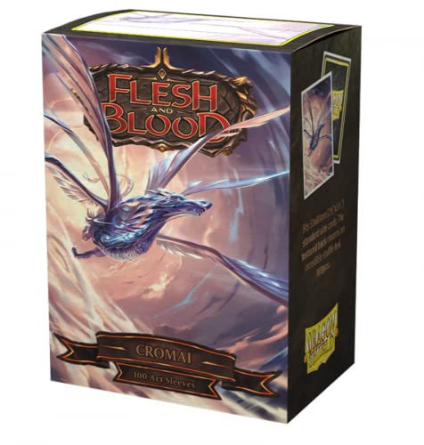 Arcane Tinmen 100 Dragon Shield - Flesh and Blood - Matte Art Sleeves, Version:Cromai