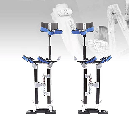 Samnuerly Stelzen für den BAU, höhenverstellbare Trockenbau-Stelzen, 45 cm/17,7 Zoll bis 75 cm/29,5 Zoll, für Innen- und Außendekoration, Installation und Wartung