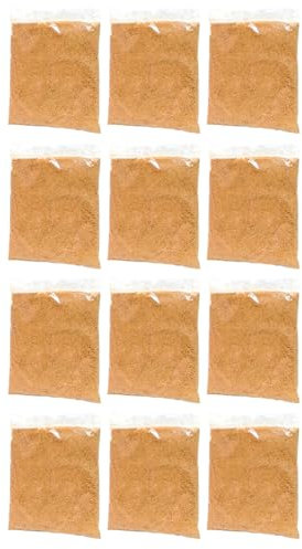 Tradineur - Pack de 12 Bolsas de serrín triturado para belén- Accesorio para decoración en el Nacimiento - Ideal para los últimos Detalles