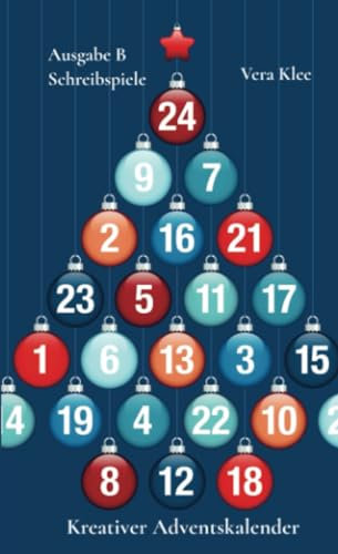 Kreativer Adventskalender: Schreibspiele Ausgabe B