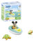 PLAYMOBIL JUNIOR | Disney | Micky Maus' Bootstour | nachhaltiges Spielzeug aus biobasierten Kunststoffen | für Kinder ab 1 Jahr | 71707